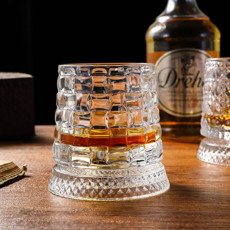 Mungo Spin of Fortune — Rotating Whiskey Glass Set
