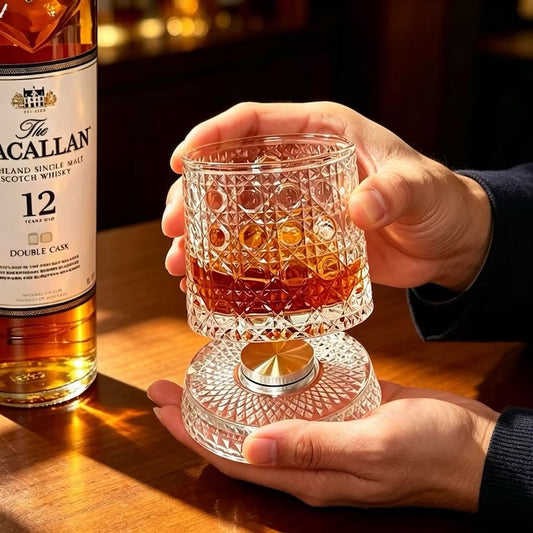 Mungo Spin of Fortune — Rotating Whiskey Glass Set