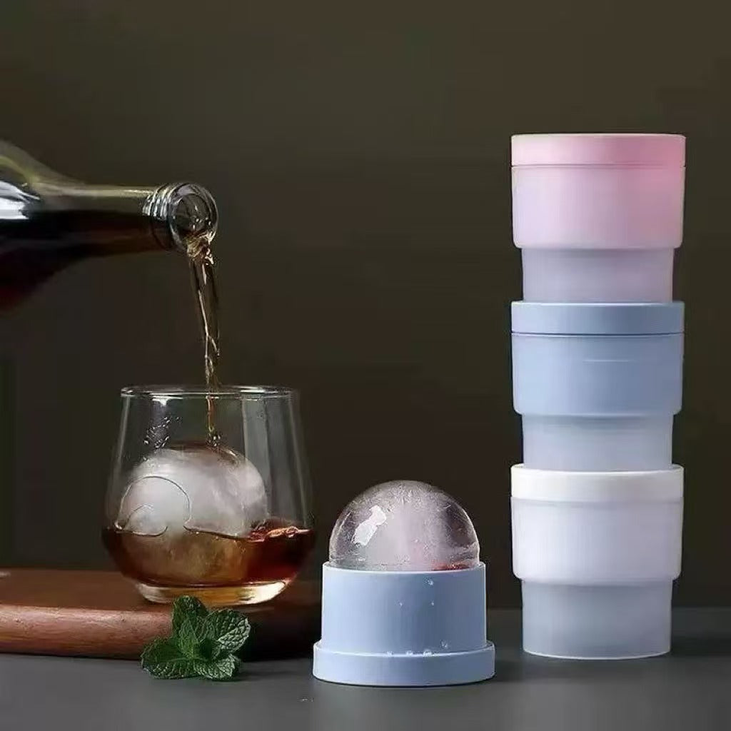 Mungo Ice Sphere — Stackable Whiskey Ice Ball Mold